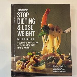 Stop Dieting & Lose Weight Cookbook - Olive Green Cover